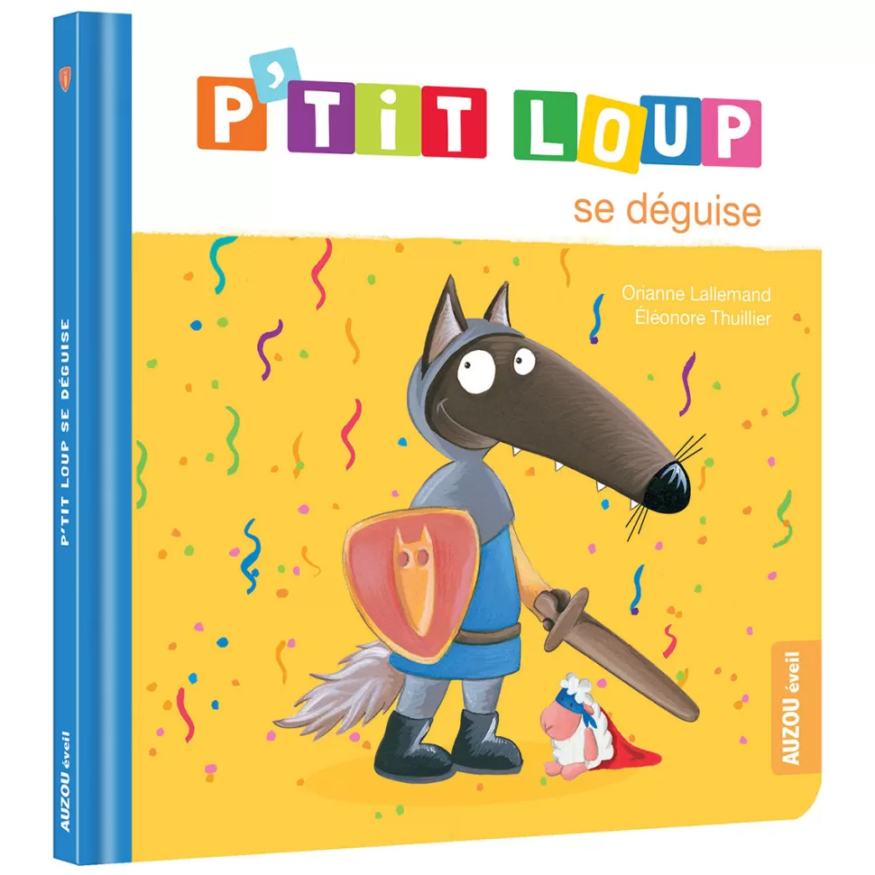 Auzou Livres>P'tit Loup se Déguise