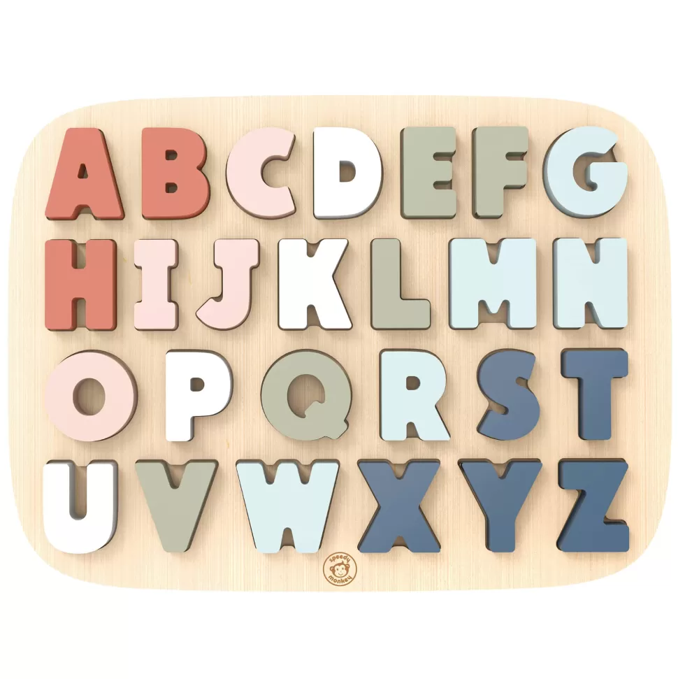 Speedy Monkey Mes Premiers Jouets>Puzzle de l'Alphabet