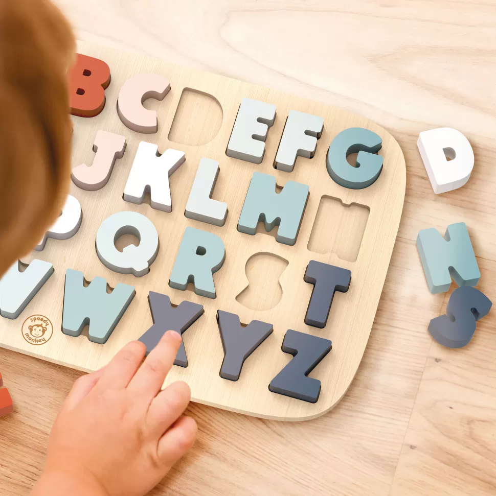 Speedy Monkey Mes Premiers Jouets>Puzzle de l'Alphabet