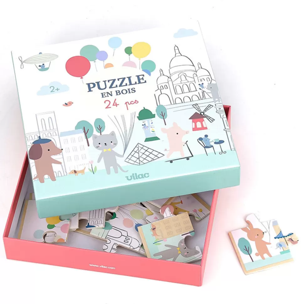 Vilac Mes Premiers Jouets>Puzzle Escapade à Paris - Sarah Betz