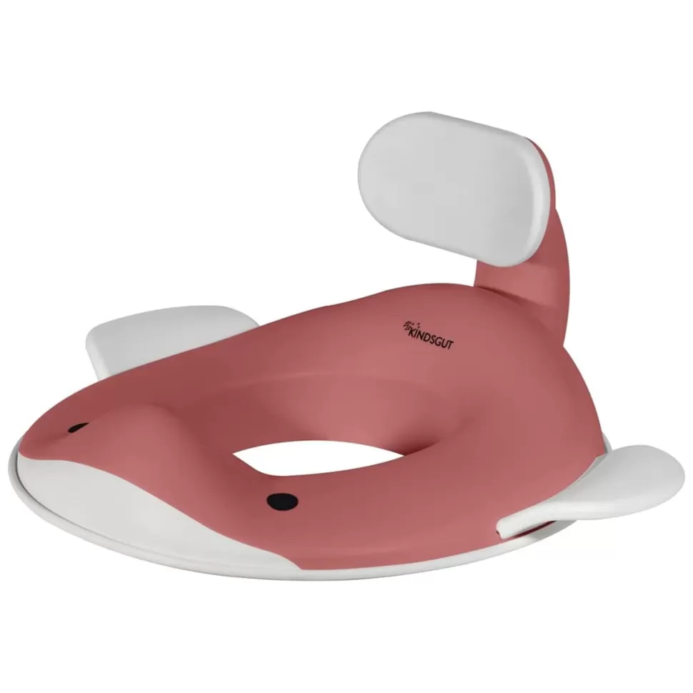 Kindsgut Hygiène & Soin>Réducteur de Toilette Baleine - Rose foncé