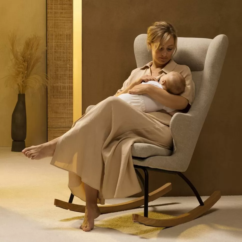 Quax Meuble Bébé>Rocking Adult Chair De Luxe - Clay