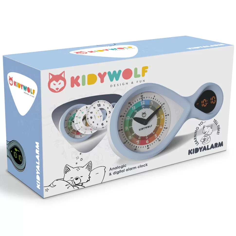 Kidywolf Décoration>Réveil Educatif Kidyalarm - Bleu