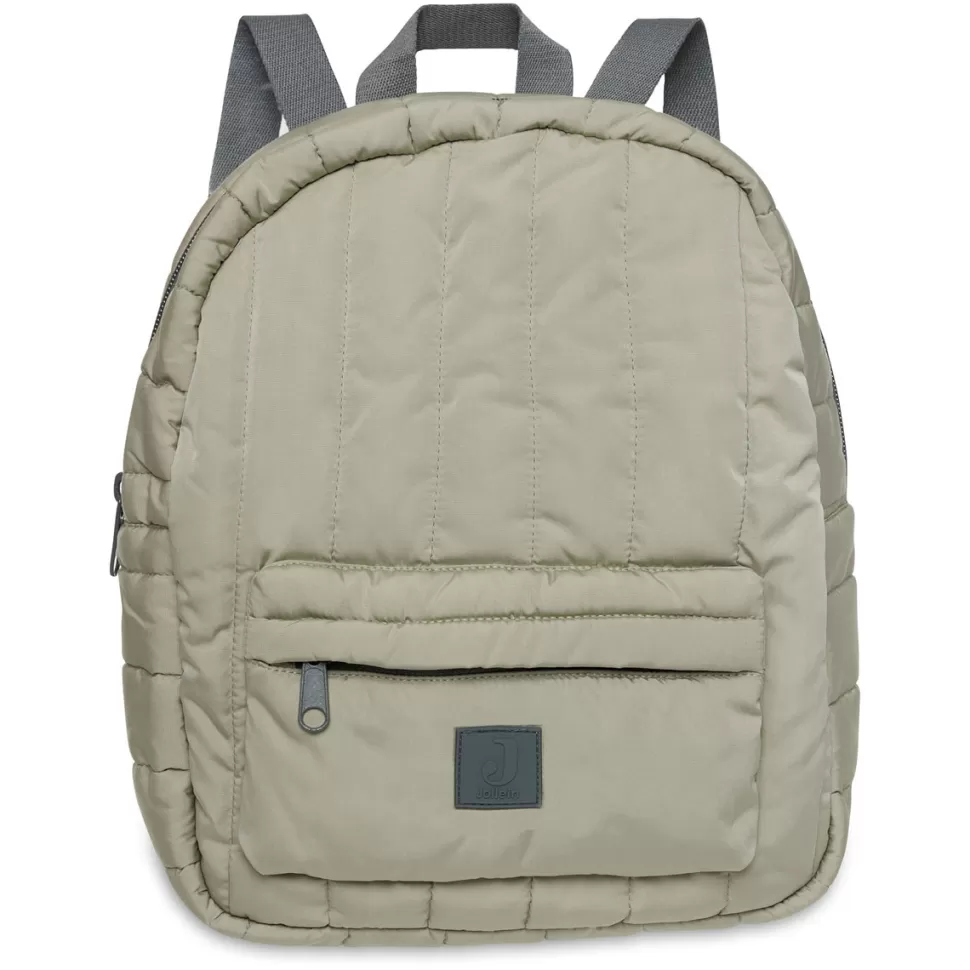 Enfant Jollein Bagagerie Enfant>Sac à Dos Enfant Matelassé - Olive Green