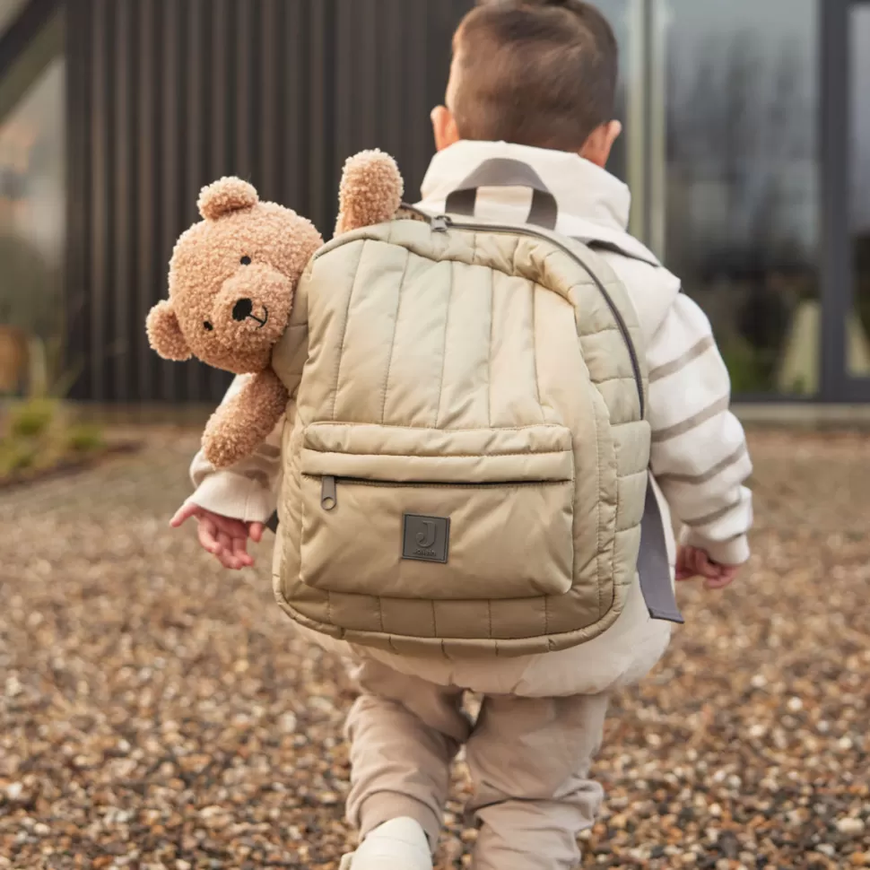 Enfant Jollein Bagagerie Enfant>Sac à Dos Enfant Matelassé - Olive Green