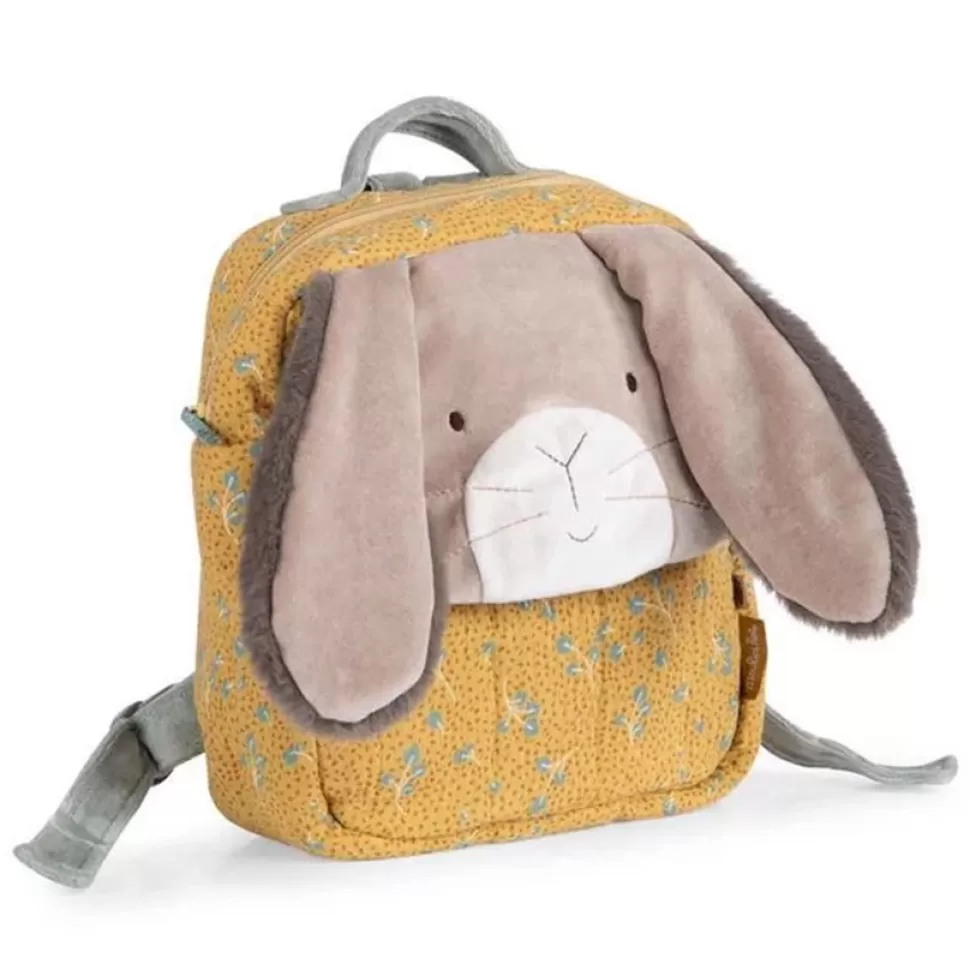 Enfant Moulin Roty Bagagerie Enfant>Sac à Dos Lapin - Trois Petits Lapins