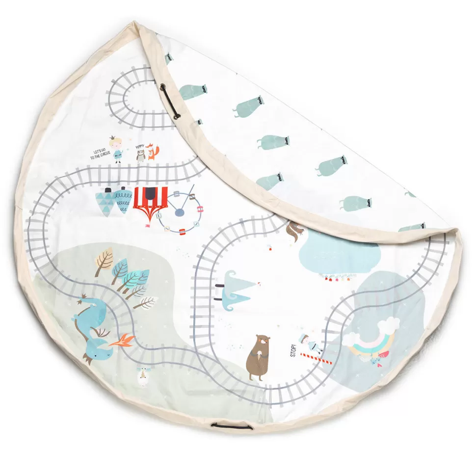 Play&Go Rangement>Sac à Jouets - Train Ours