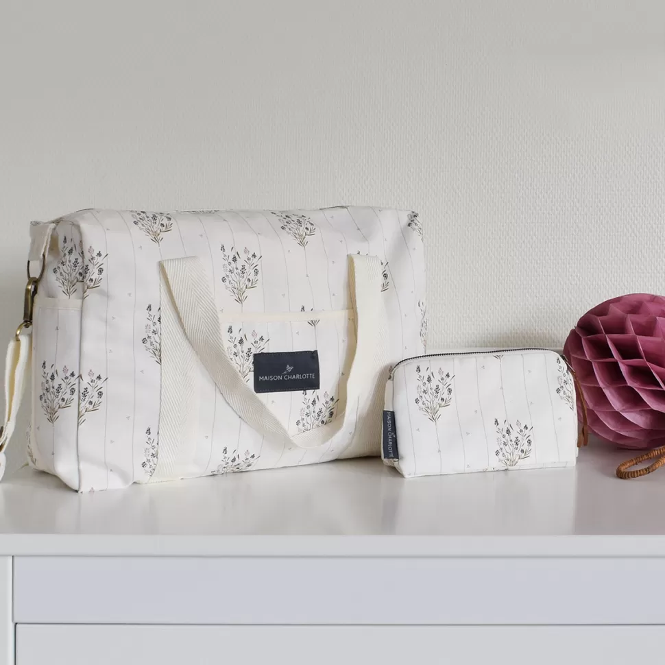 Maison Charlotte Sac À Langer>Sac à Langer Canevas - Madeleine Multicolore