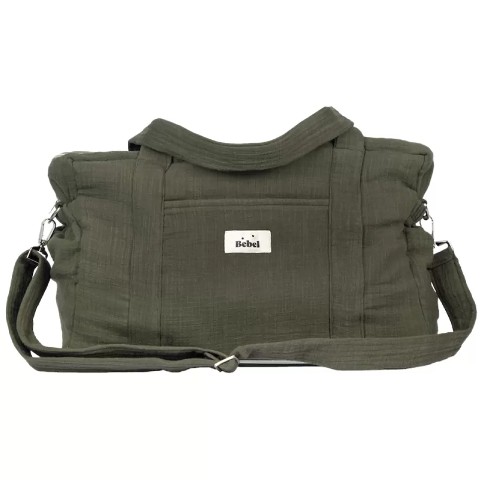 BEBEL Sac À Langer>Sac à Langer Effet Lin 24/48H - Kaki