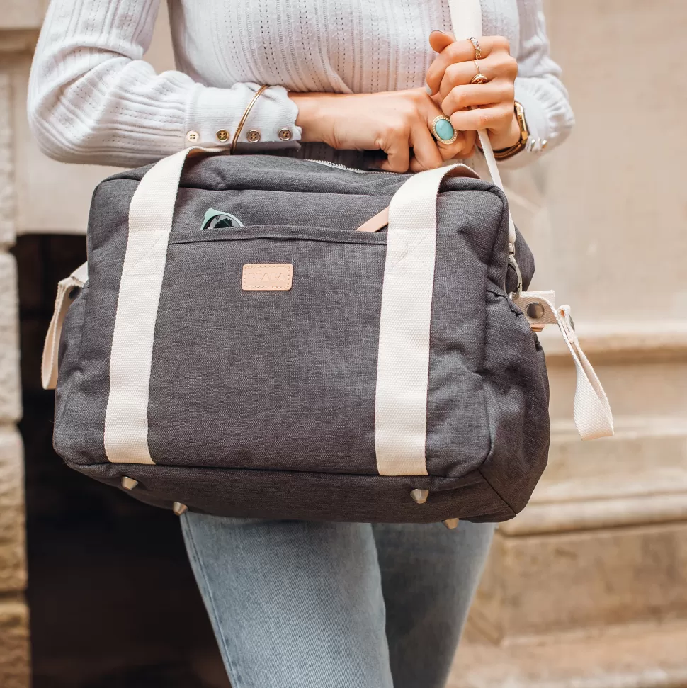 BÉABA Sac À Langer>Sac à Langer Paris - Heather Dark Grey