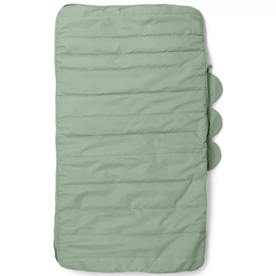 Done by Deer Literie Bébé>Sac de Couchage Matelassé - Croco Vert