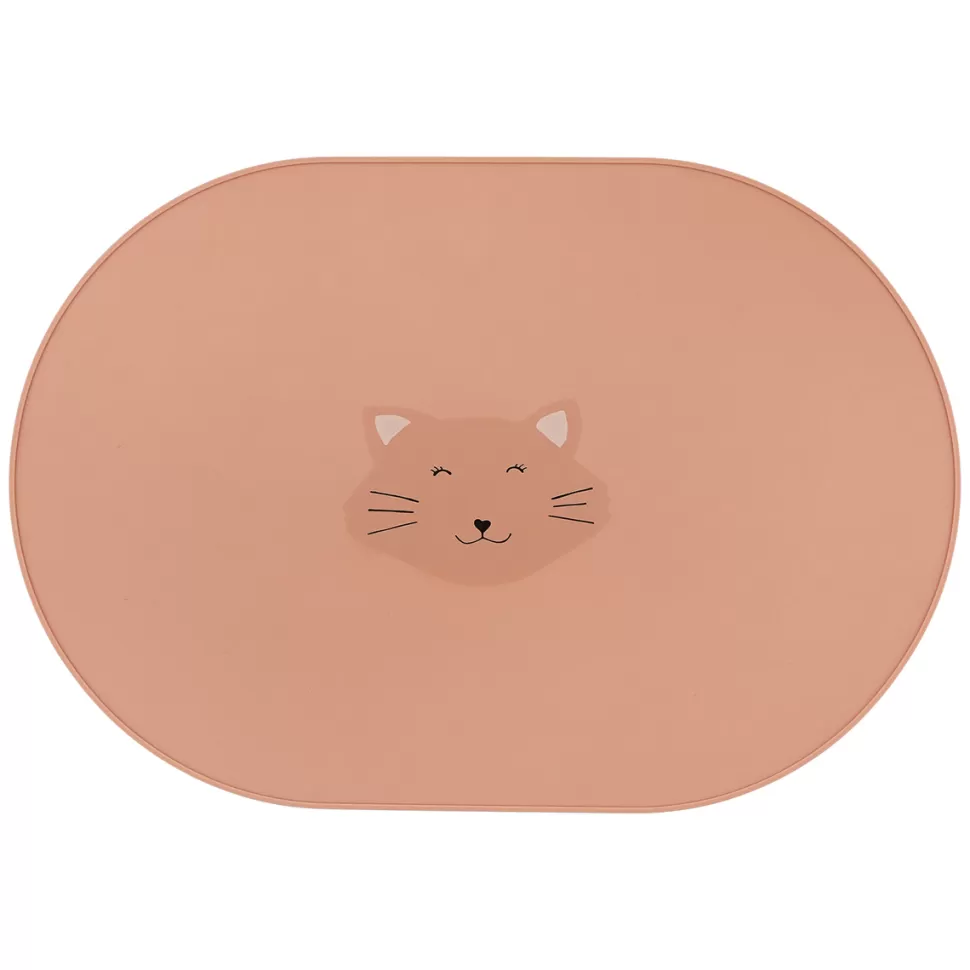 Trixie Baby Repas>Set de Table en Silicone - Mrs. Cat