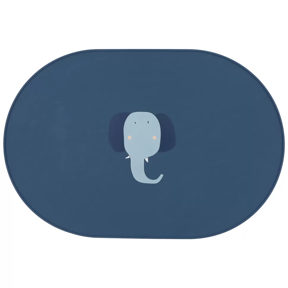 Trixie Baby Repas>Set de Table en Silicone - Mrs. Elephant