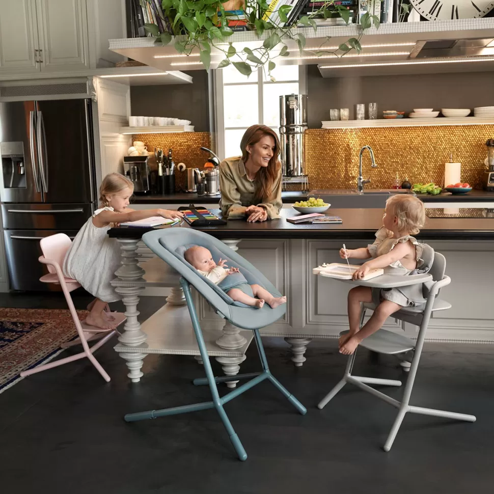 Cybex Chaise Haute>Set 4-en-1 Lemo 2 - Suede Grey