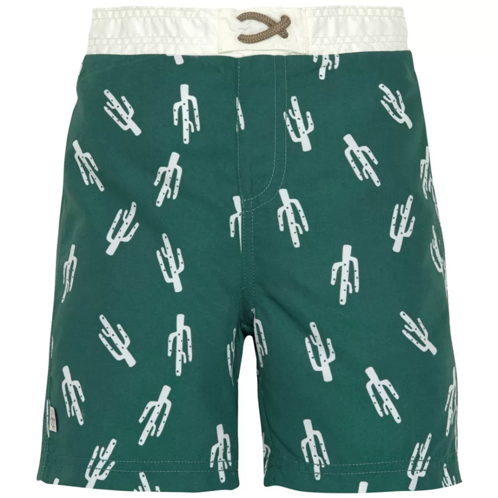 LÄSSIG Accessoires Bébé>Short de Bain Desert Aventure Cactus Vert - 2/3 Ans