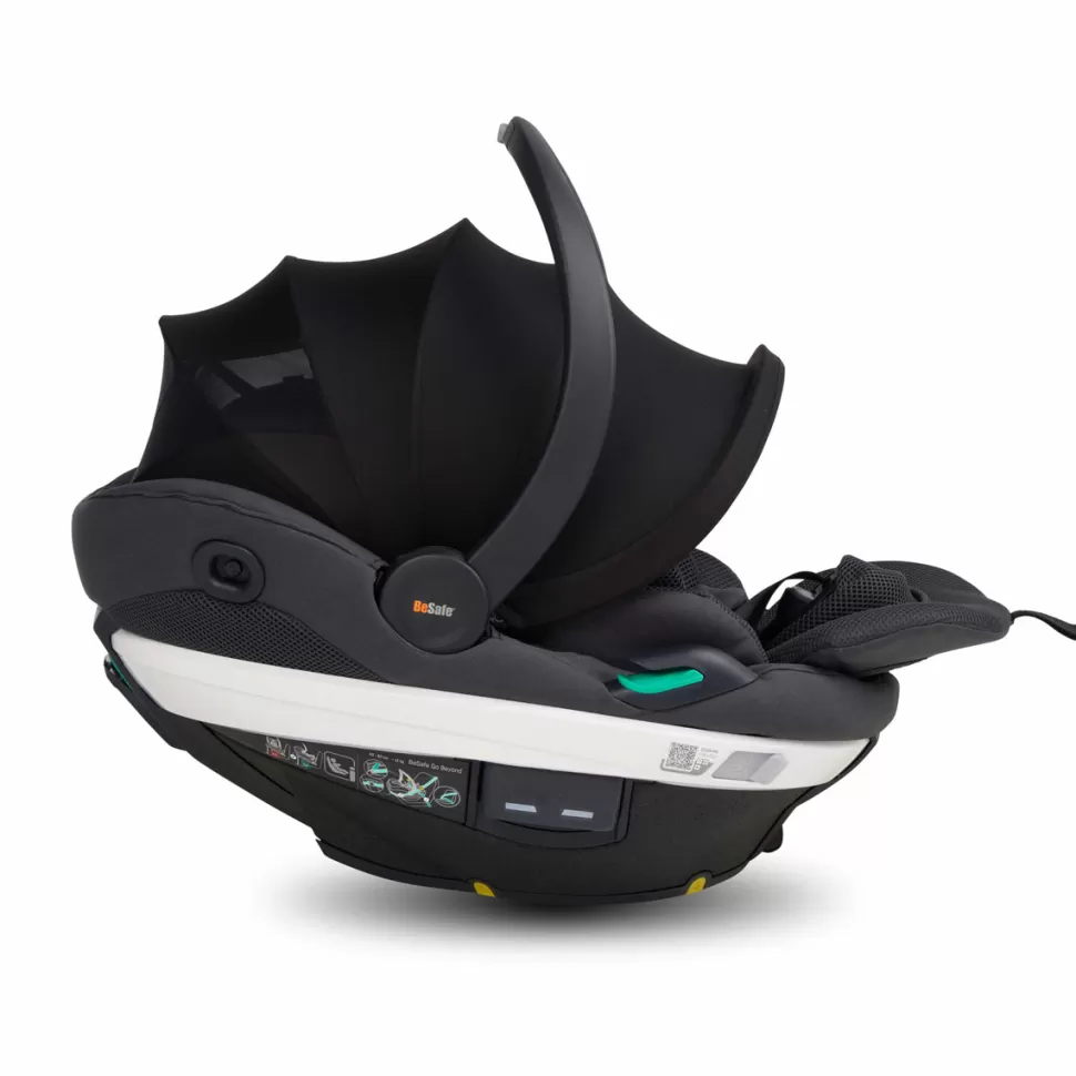 BeSafe Groupe 0+>Siège Auto Go Beyond i-Size Groupe 0+ - Dark Grey Mélange