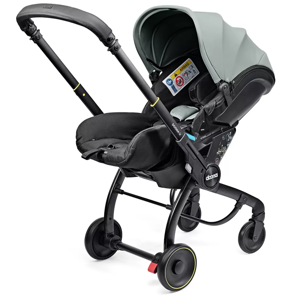 Doona Poussette Citadine>Siège Auto i-Size Groupe 0+ / Poussette X - Dusty Sage