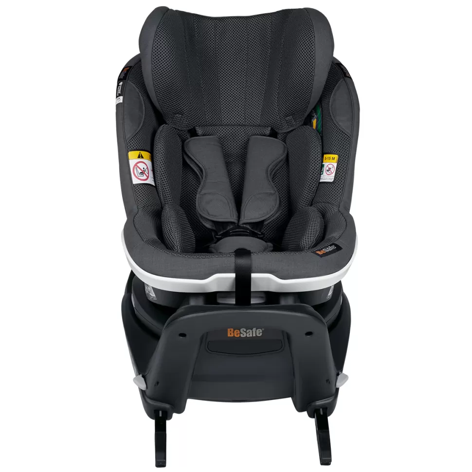 BeSafe Groupe 0+/1>Siège Auto iZi Turn M i-Size Groupe 0+/1 - Anthracite Mesh