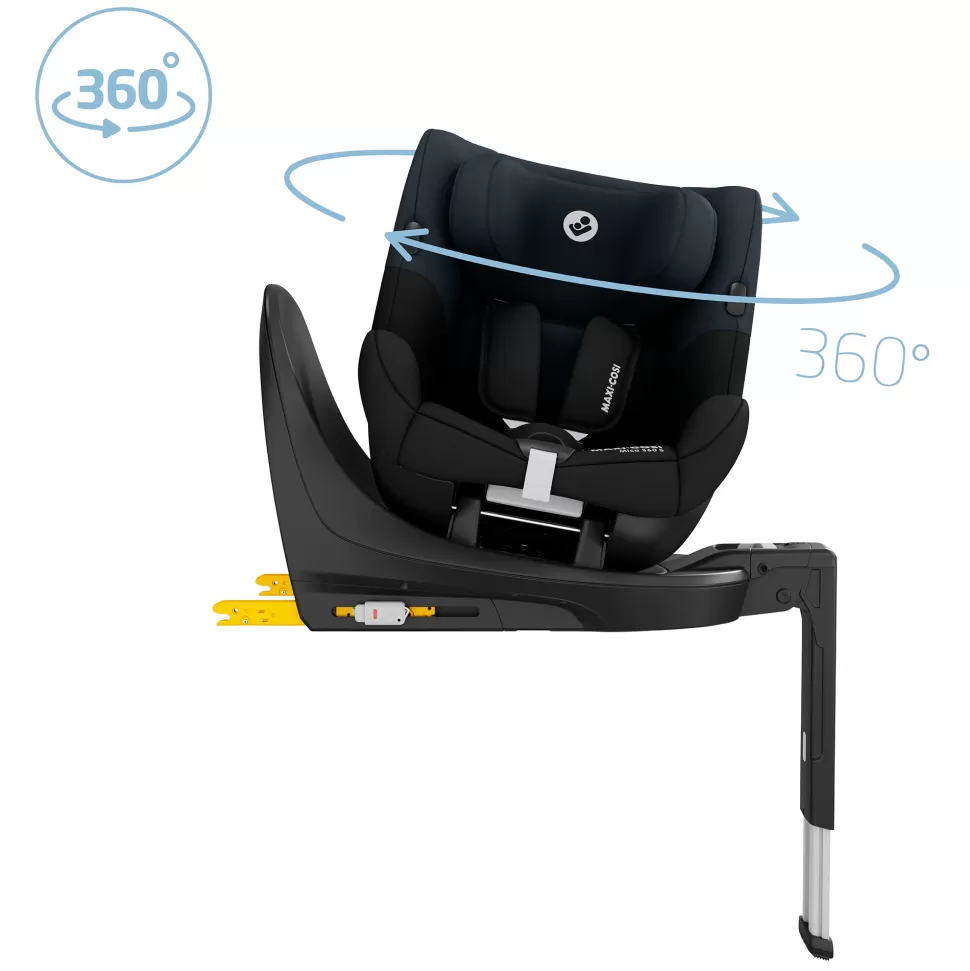 Maxi-Cosi Groupe 0+/1>Siège Auto Mica 360 S i-Size Groupe 0+/1 - Tonal Black