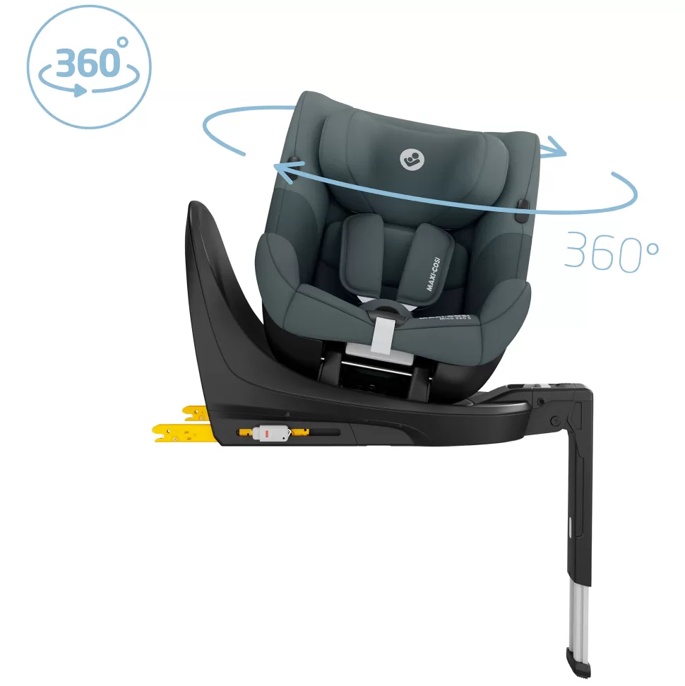Maxi-Cosi Groupe 0+/1>Siège Auto Mica 360 S i-Size Groupe 0+/1 - Tonal Graphite
