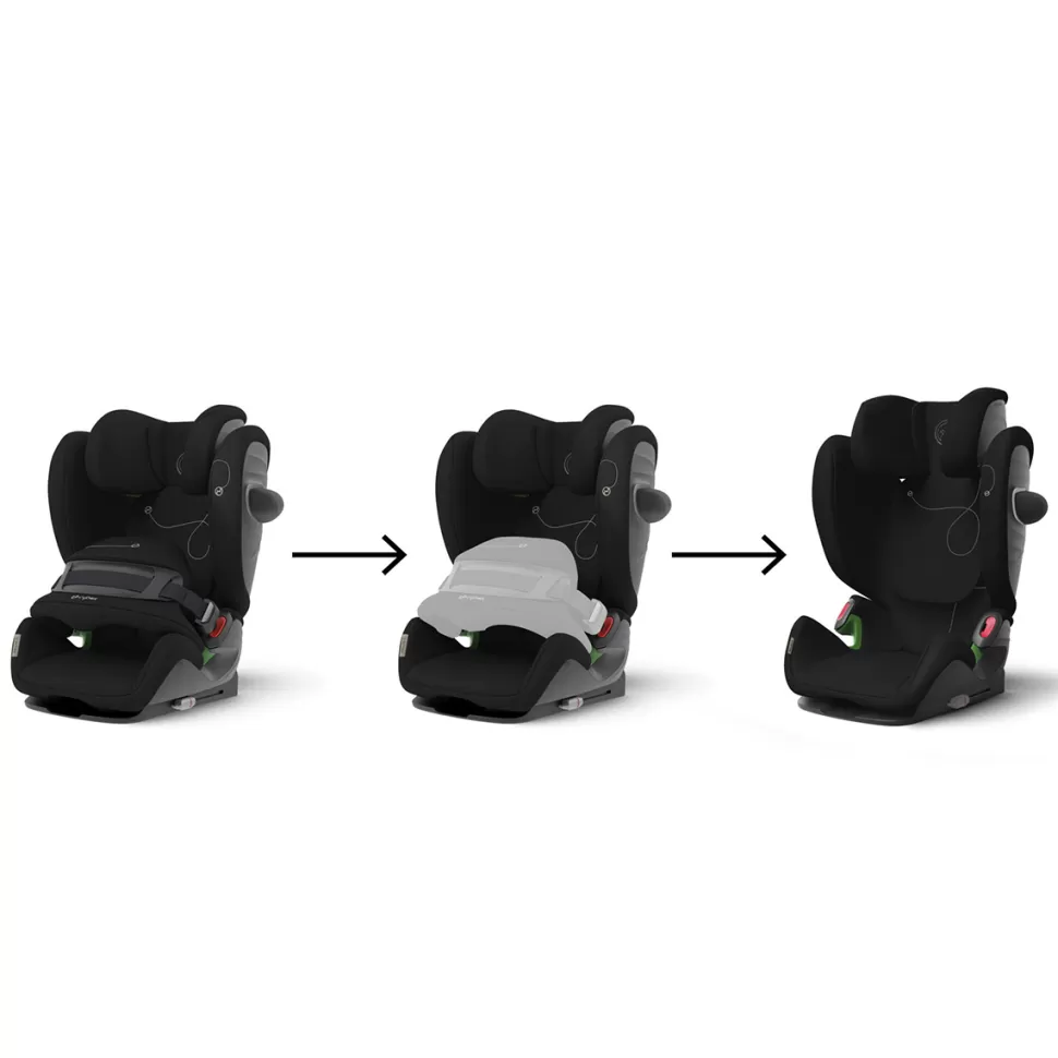 Cybex Groupe 1/2/3>Siège Auto New Pallas G i-Size Groupe 1/2/3 - Moon Black