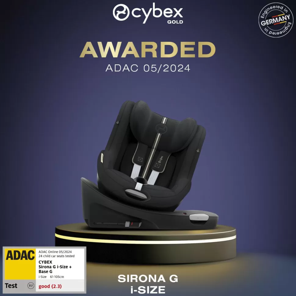 Cybex Groupe 0+/1>Siège Auto Sirona G Plus i-Size Groupe 0+/1 - Ocean Blue