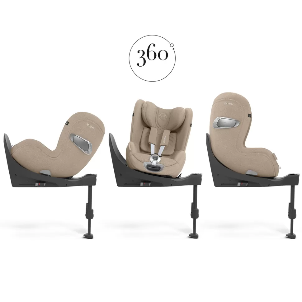Cybex Groupe 0+/1>Siège Auto Sirona T Plus i-Size Groupe 0+/1 - Cozy Beige