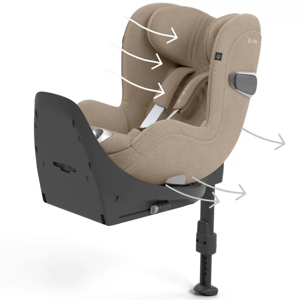 Cybex Groupe 0+/1>Siège Auto Sirona T Plus i-Size Groupe 0+/1 - Cozy Beige