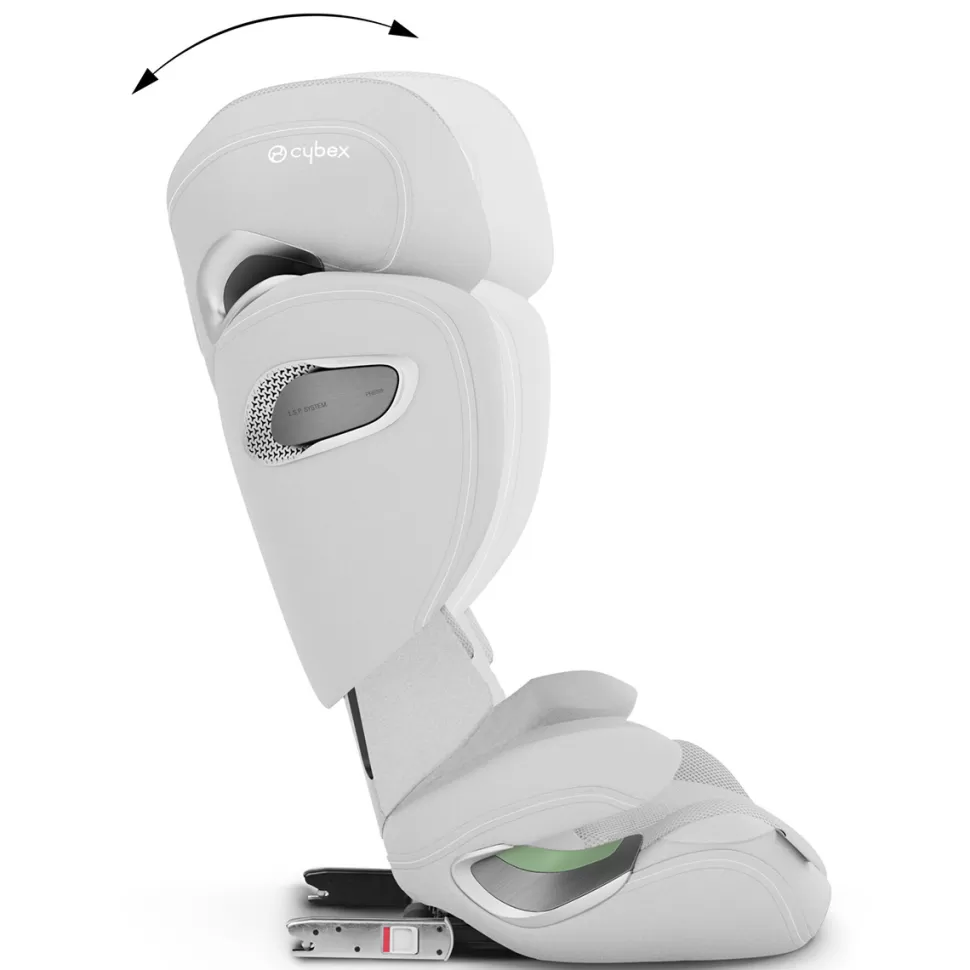 Cybex Groupe 2/3>Siège Auto Solution T i-Fix Plus i-Size Groupe 2/3 - Light Grey