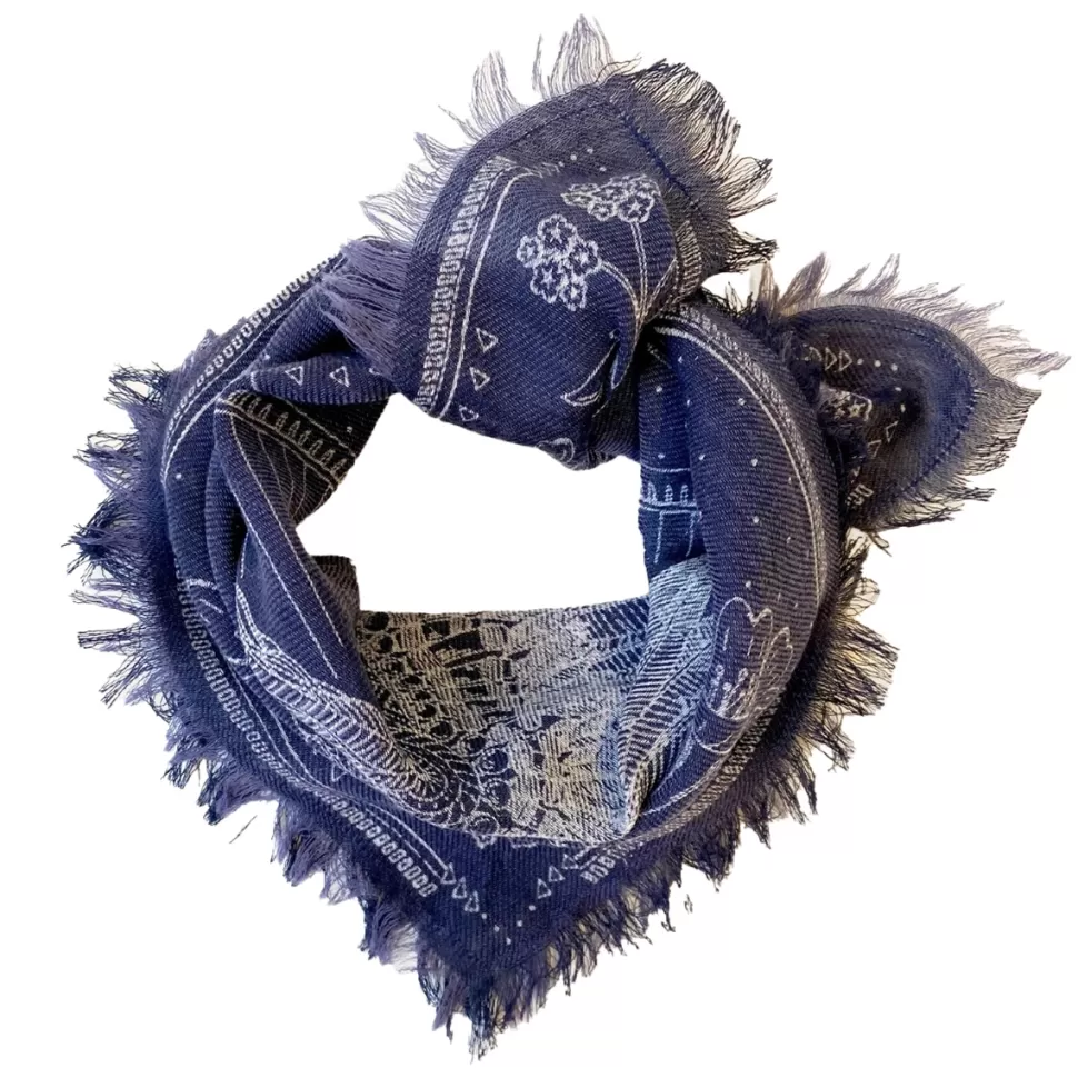 Apaches Accessoires Bébé>Small Foulard Asha Iroquois - Orage