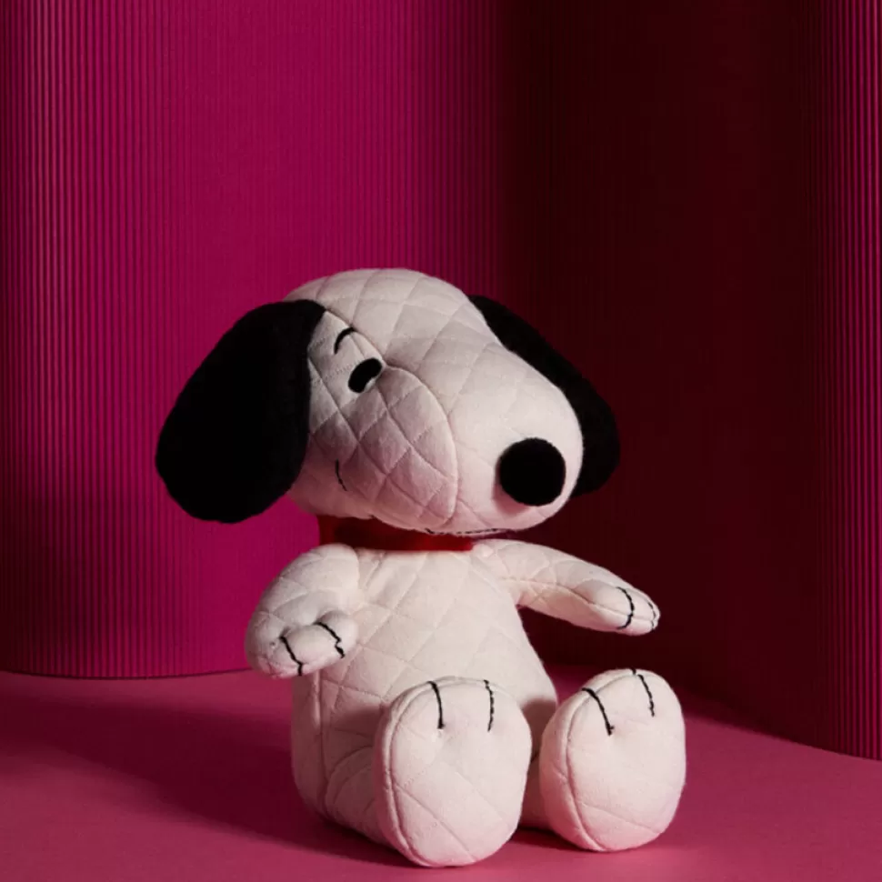 Bon Ton Toys Peluche>Snoopy Matelassé Crème - Petit