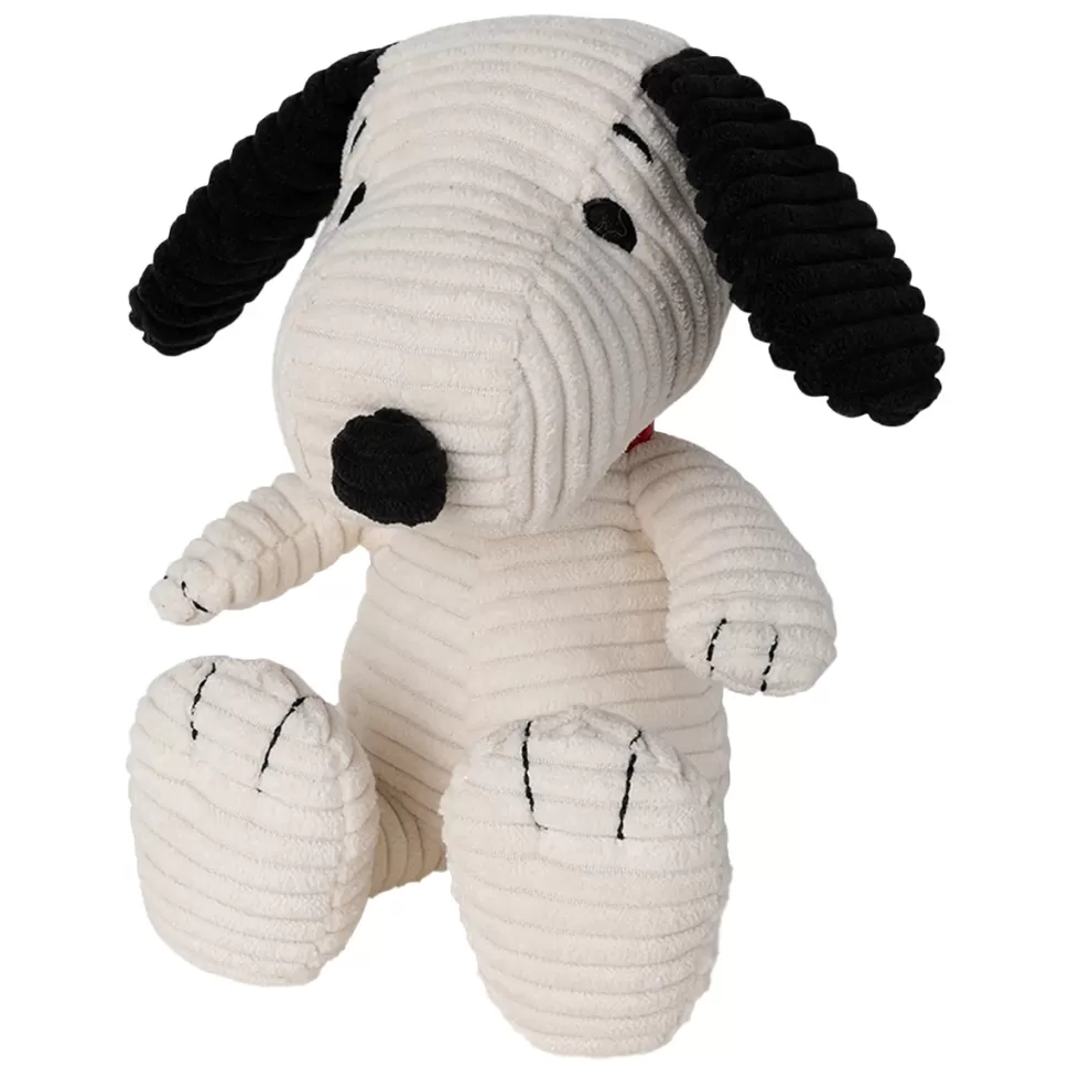 Bon Ton Toys Peluche>Snoopy Velours Côtelé Crème - Petit