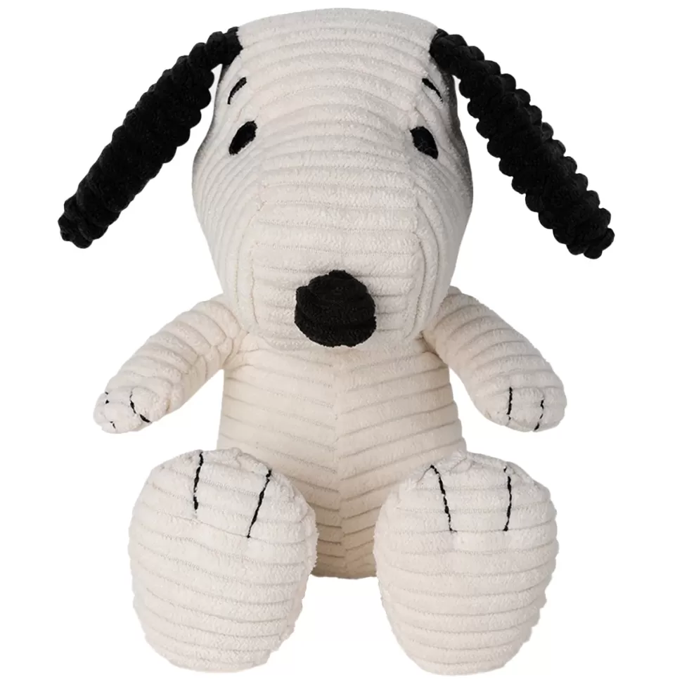 Bon Ton Toys Peluche>Snoopy Velours Côtelé Crème - Petit