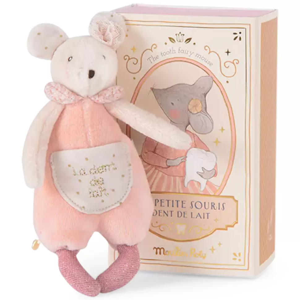 Moulin Roty Peluche>Souris Dent de Lait - La Petite Ecole de Danse