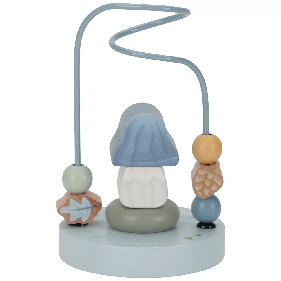Little Dutch Mes Premiers Jouets>Spirale Boulier Champignon - Forest Friends