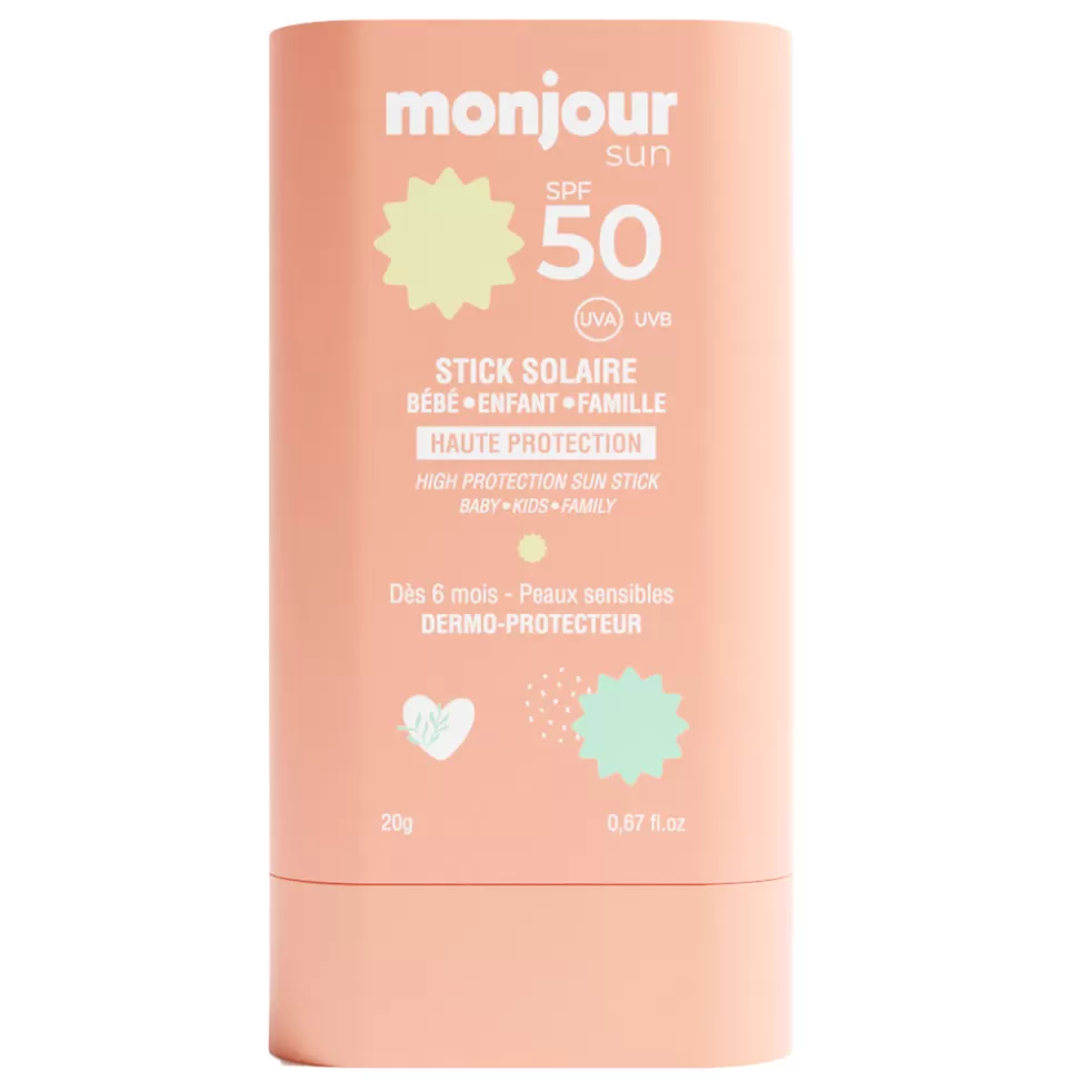 Enfant Monjour Cosmétique Enfant>Stick Solaire SPF 50 - 20 g