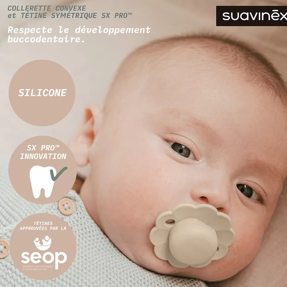 Suavinex Succion>Sucette Réversible SX Pro Wonder Cork - 0/6 Mois