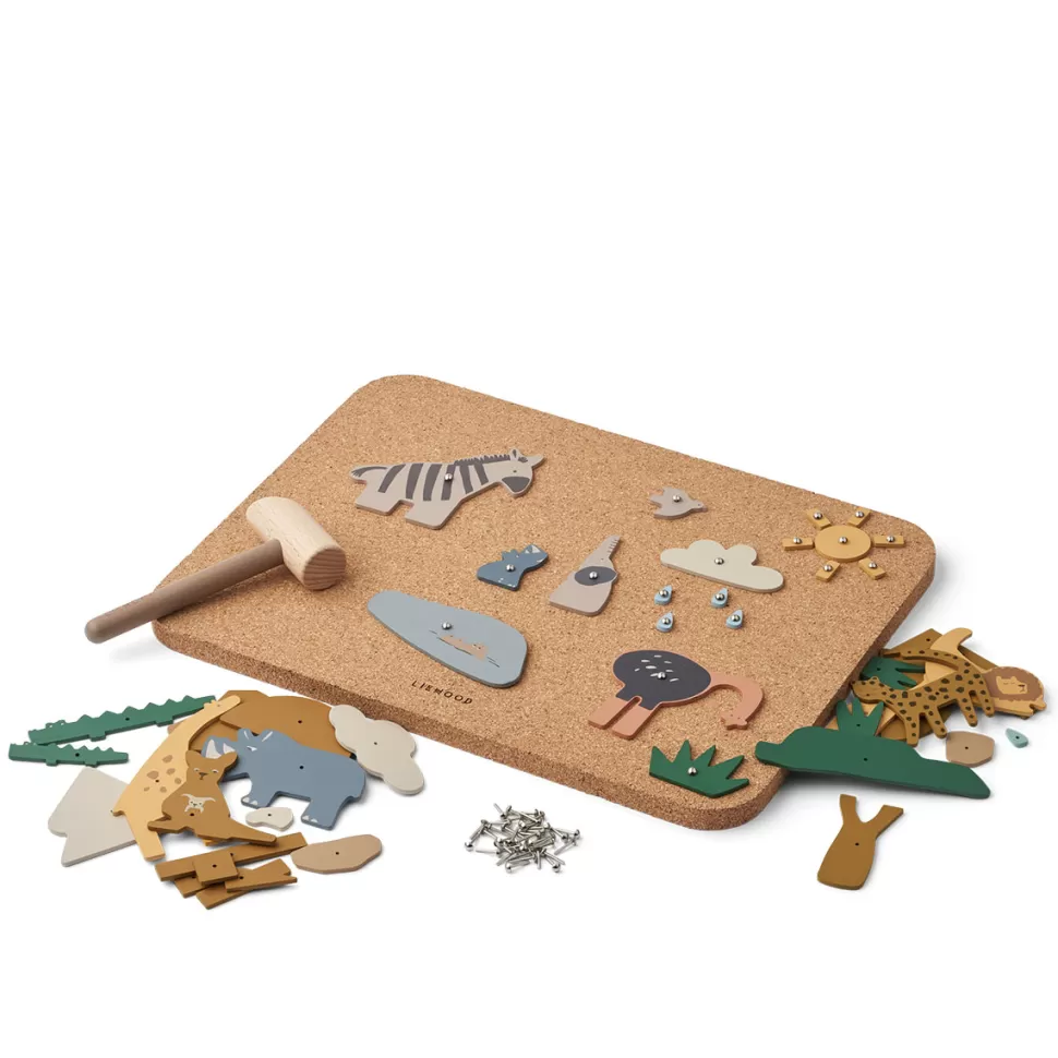 Liewood Mes Premiers Jouets>Tableau d'Affichage Esteban - All Together Sandy