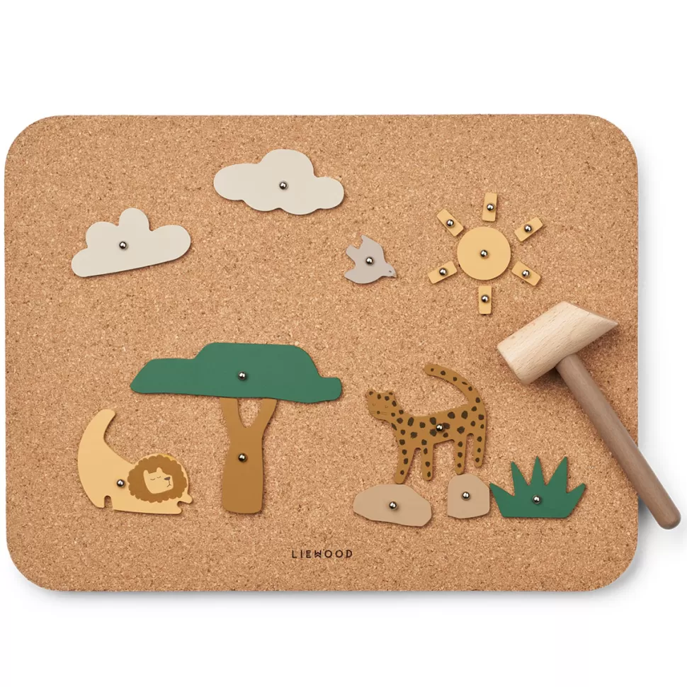 Liewood Mes Premiers Jouets>Tableau d'Affichage Esteban - All Together Sandy