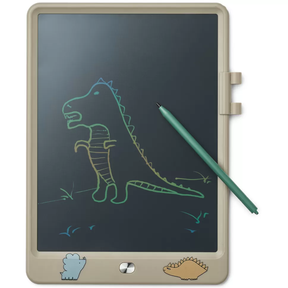 Liewood Mes Premiers Jouets>Tablette à Dessin Zora - Dinosaurs Mist