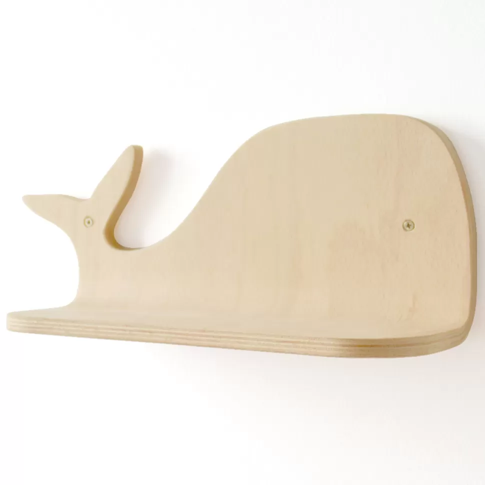 Charlie Crane Meuble Bébé>Étagère Baleine Popi - Naturel