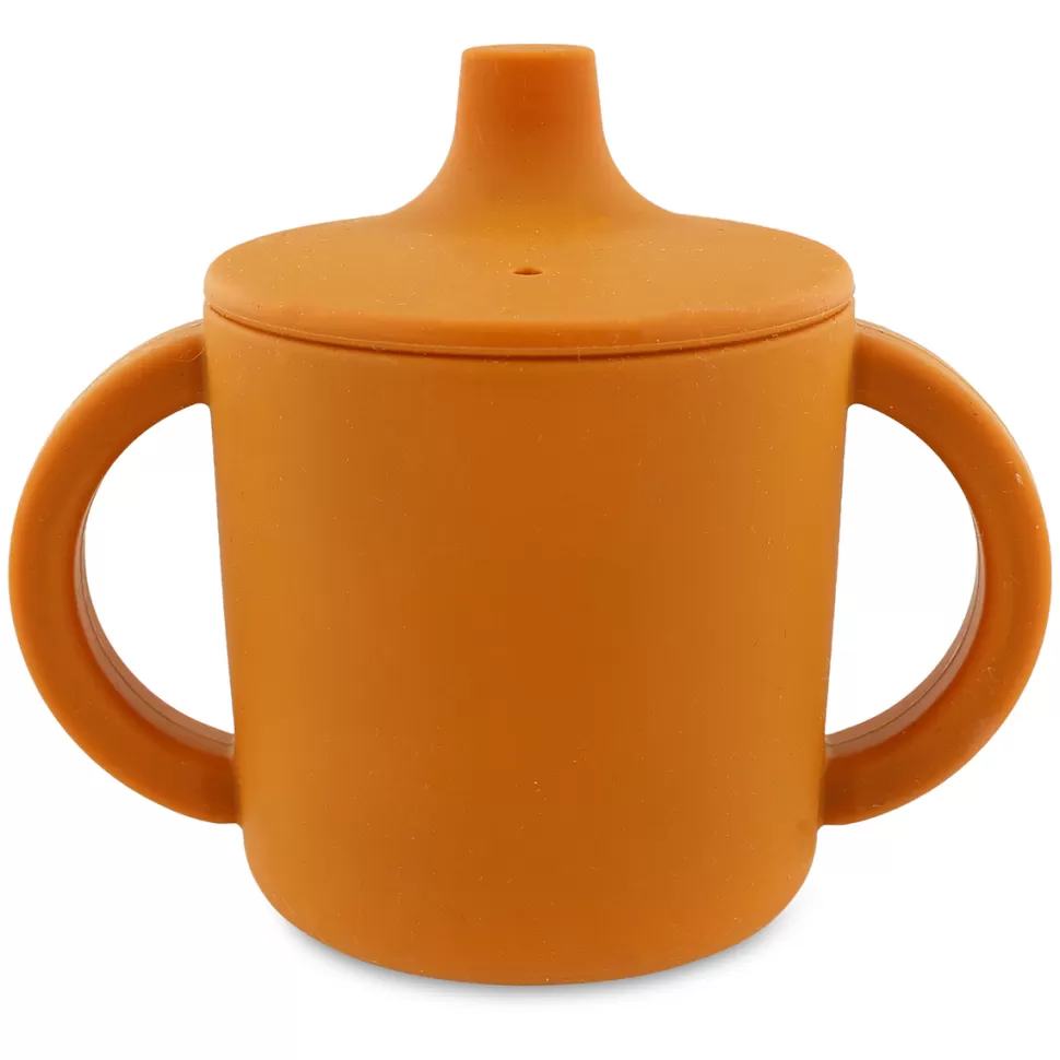 Trixie Baby Repas>Tasse d'Apprentissage en Silicone - Mr. Fox