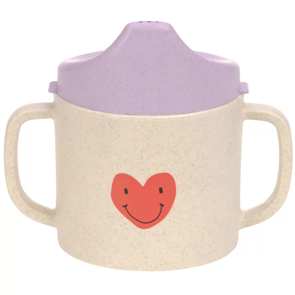 LÄSSIG Repas>Tasse d'Apprentissage Happy Rascals Coeur - 150 ml
