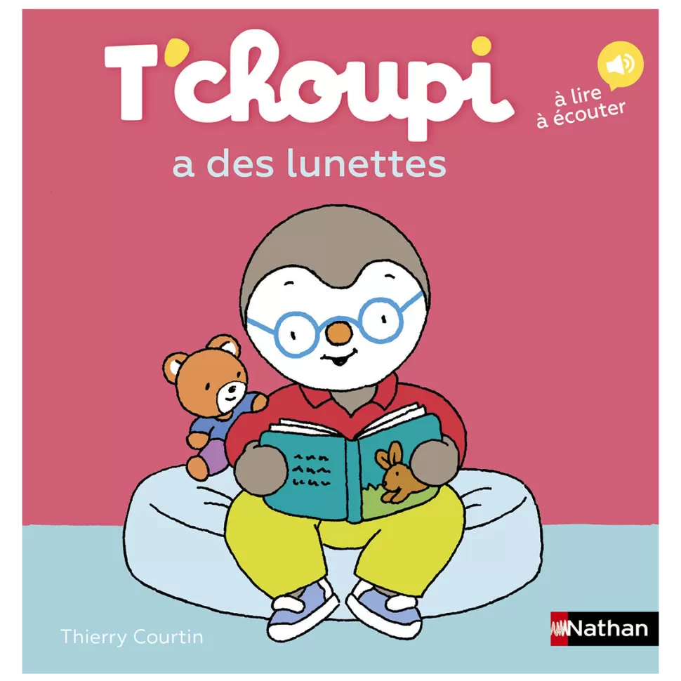 Nathan Editions Livres>T'choupi A Des Lunettes