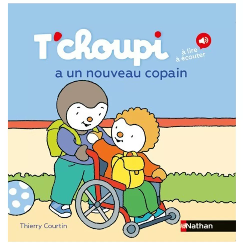 Nathan Editions Livres>T'choupi a un Nouveau Copain