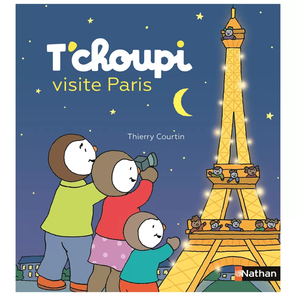 Nathan Editions Livres>T'choupi Visite Paris