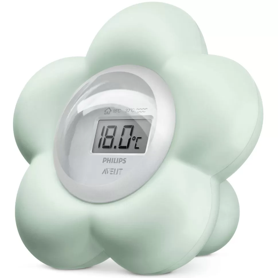 Philips Avent Thermomètre De Bain>Thermomètre Numérique SCH480/00 - Vert