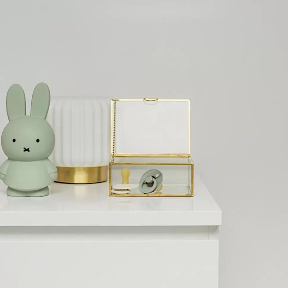 L'Atelier Pierre Décoration>Tirelire Miffy Warm - Eucalyptus