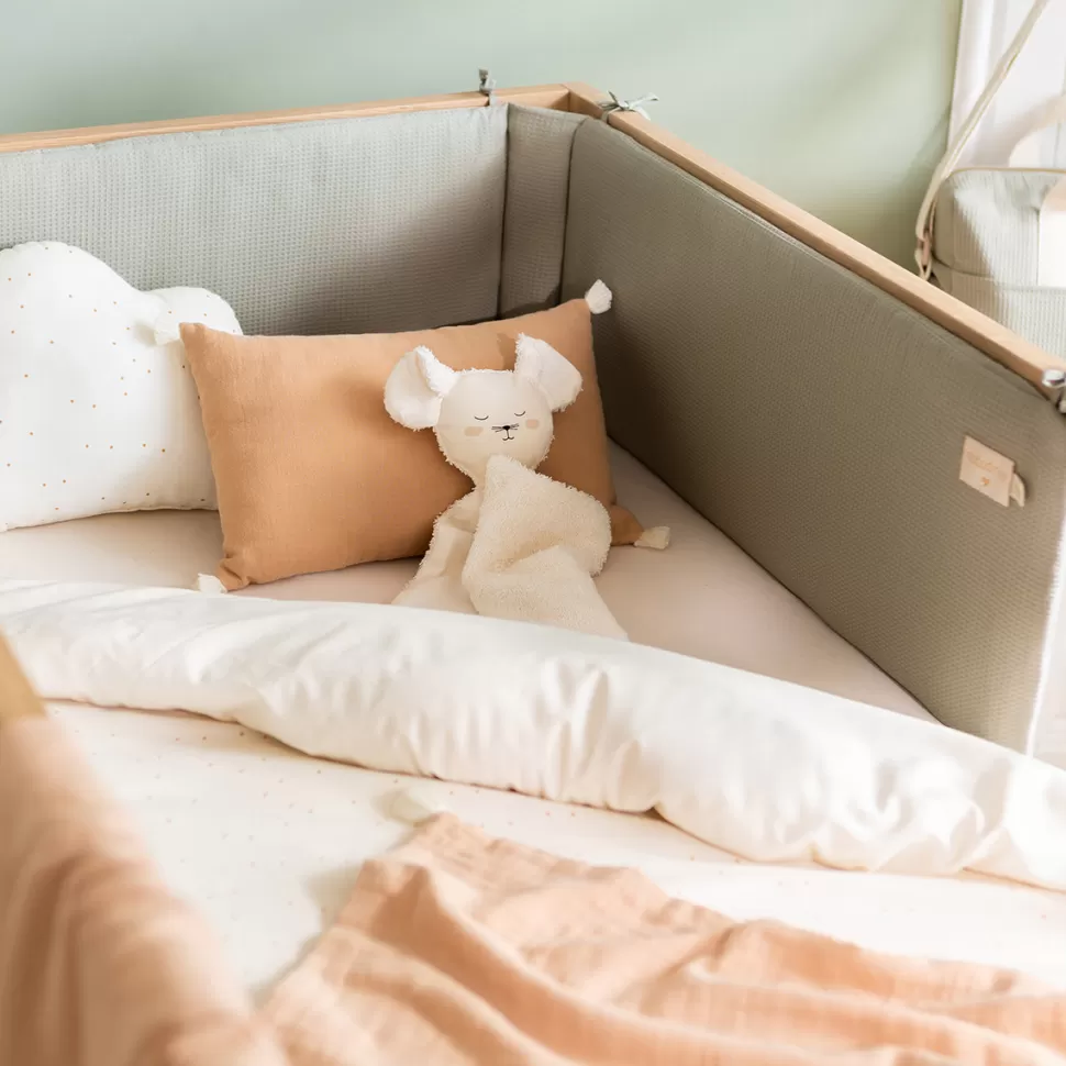 Nobodinoz Literie Bébé>Tour de Lit Nest Honey Comb - Laurel Green