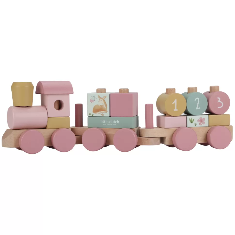 Little Dutch Mes Premiers Jouets>Train à Blocs - Fairy Garden